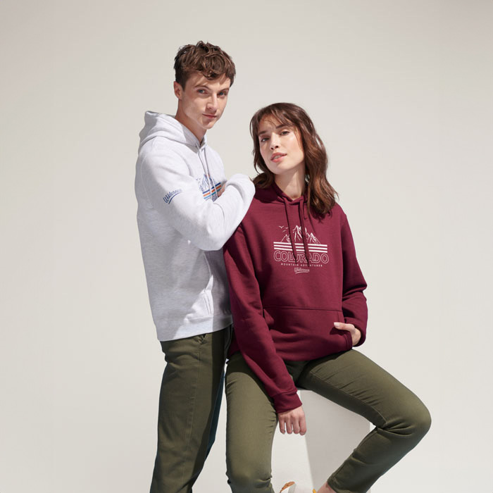 Hoodie FlexFit - Unisex | 280g/m² | Baumwolle & Polyester | Vollfarbdruck