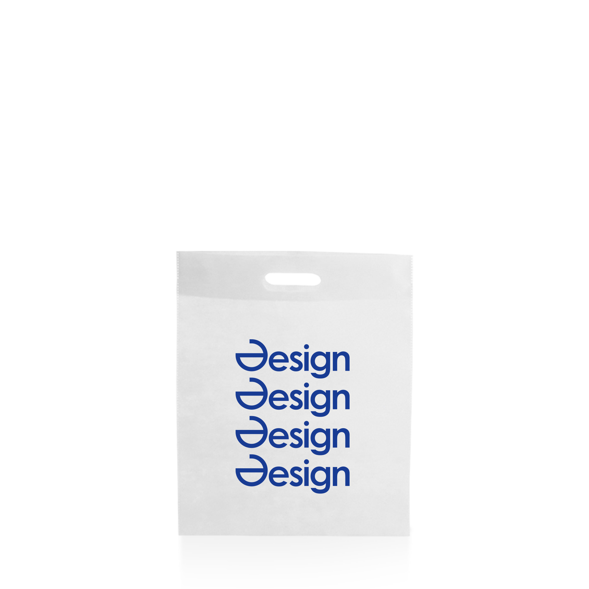 Sac fourre-tout coloré | 43 x 34 cm | Poignées découpées | Impression 1 couleur | Non woven