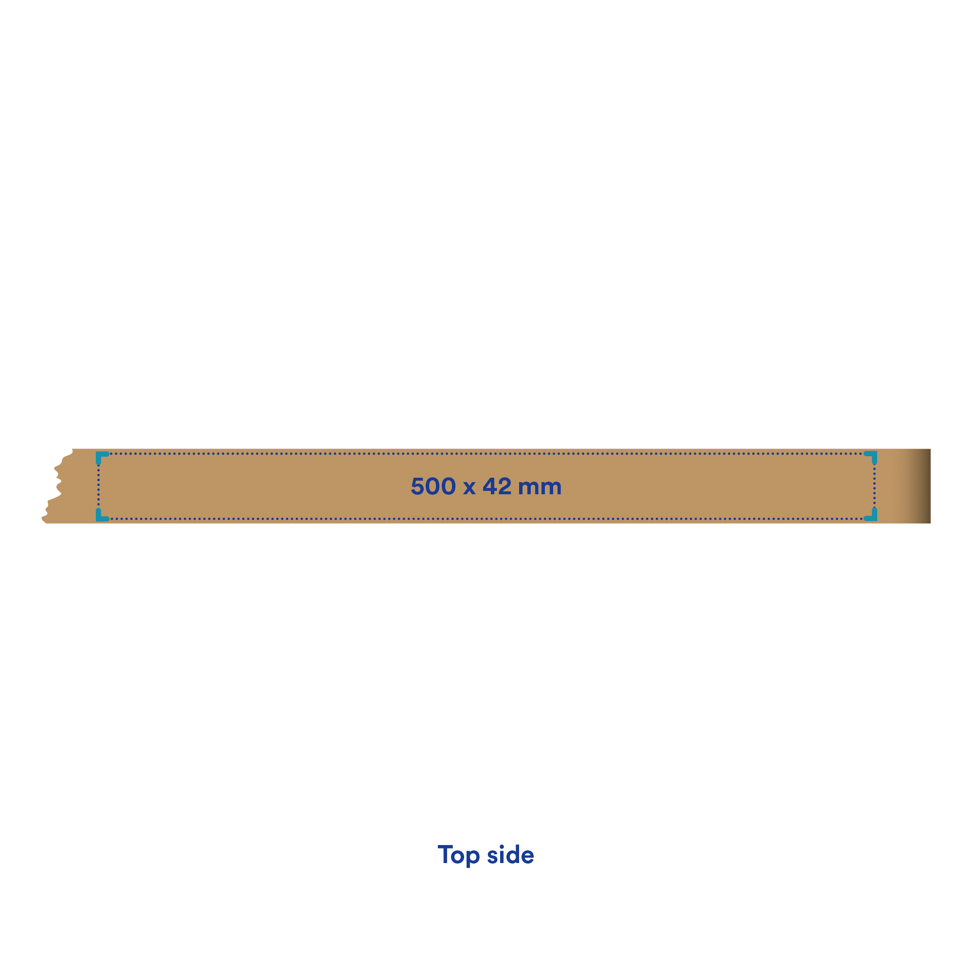 Tape Sil - Papier | 48 mm x 50 m | Grote oplage