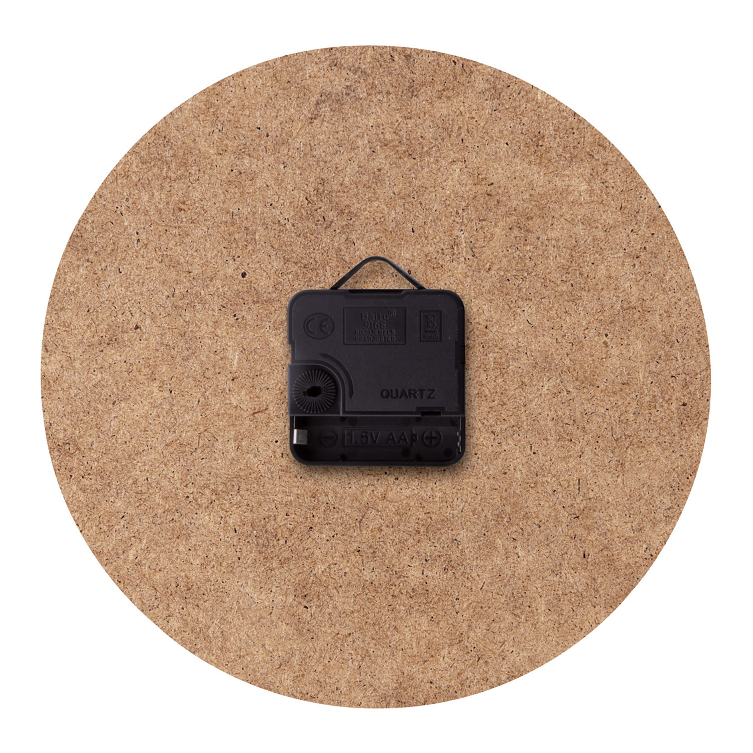 Holzwanduhr | Rund | Ø 220 mm | Vollfarbdruck