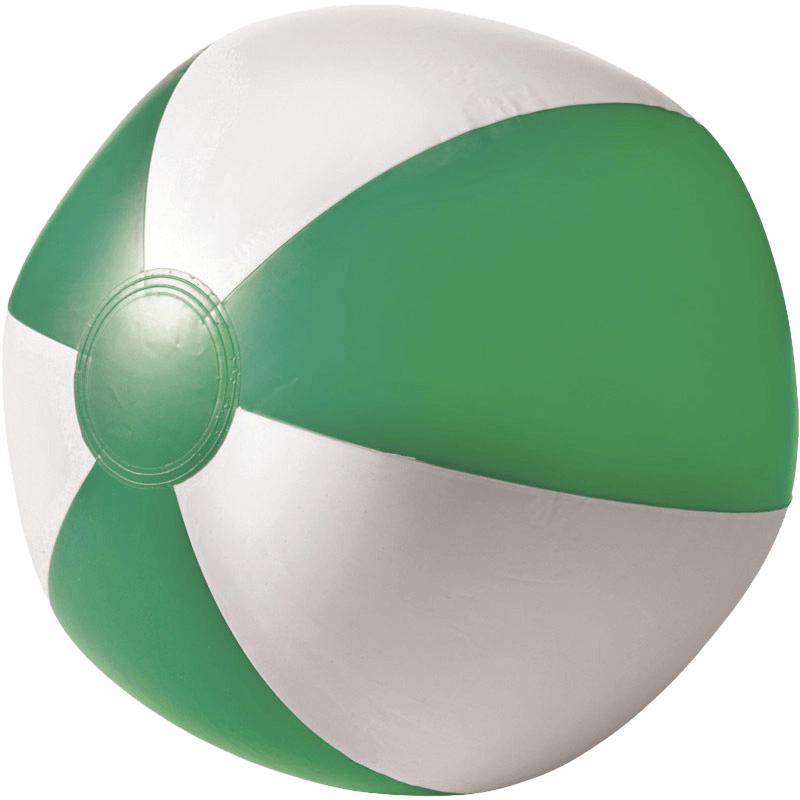 Ballon de plage ⌀ 26 cm | Coloré ou blanc | 4 panneaux imprimés | Couleurs variées