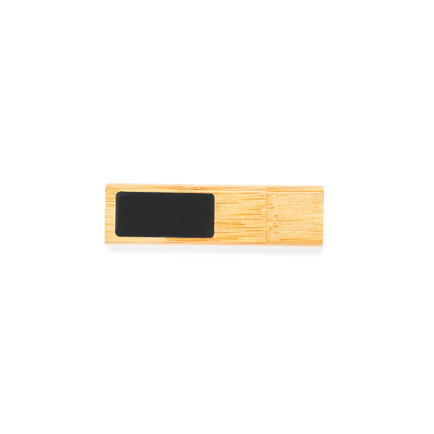 Clé USB 16 Go bambou – LED | Naturel | Avec capuchon | Originale