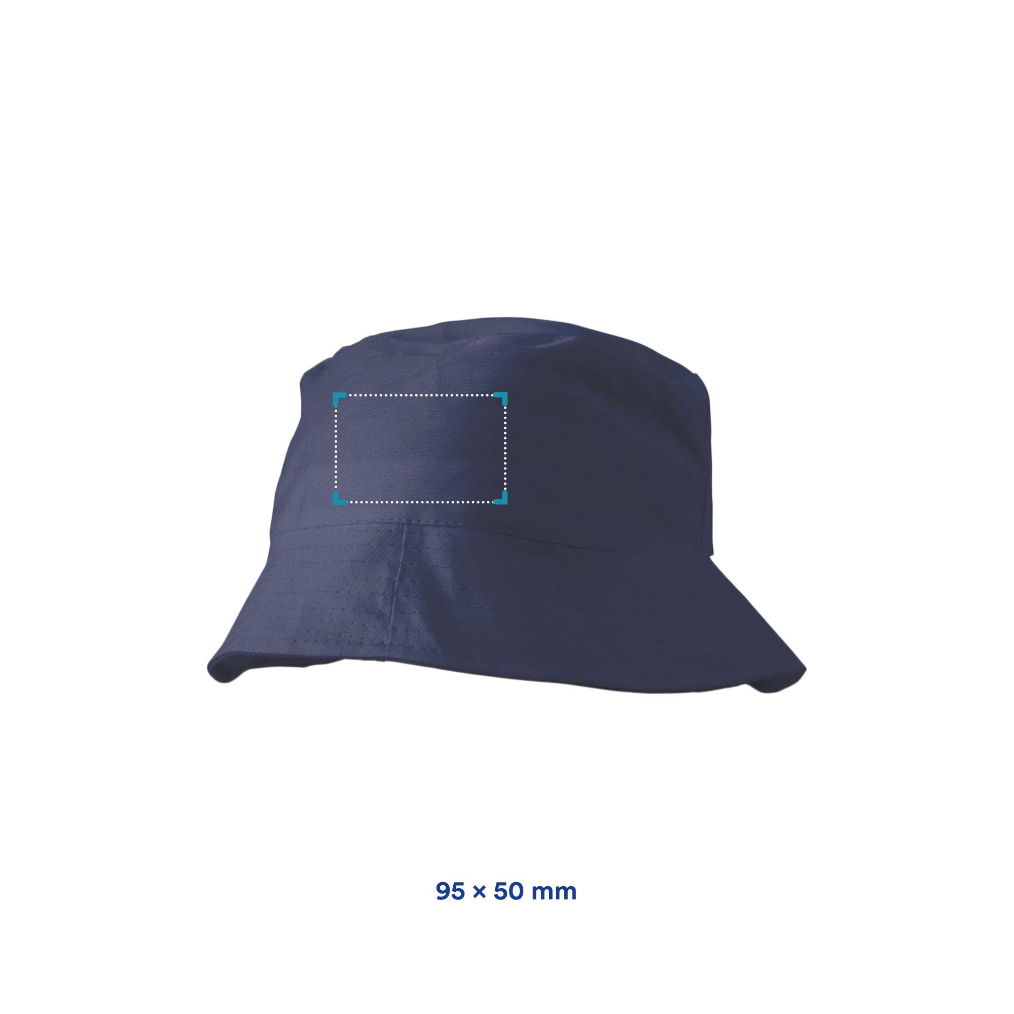 Chapeau de Pêche Solea – Coton | Grande zone d'impression | Jusqu'à 4 couleurs | Ø 24 cm