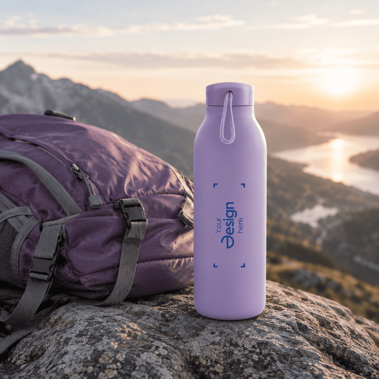 Borraccia Avira Avior - 500 ml | Acciaio inossidabile riciclato | Colorato