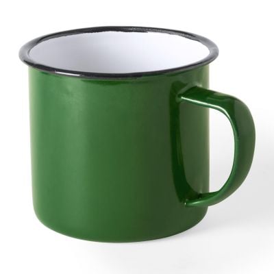 Emaille mok Sonja - 350 ml | Gekleurd | Budget - Vintage design | Tot 4 kleuren bedrukken