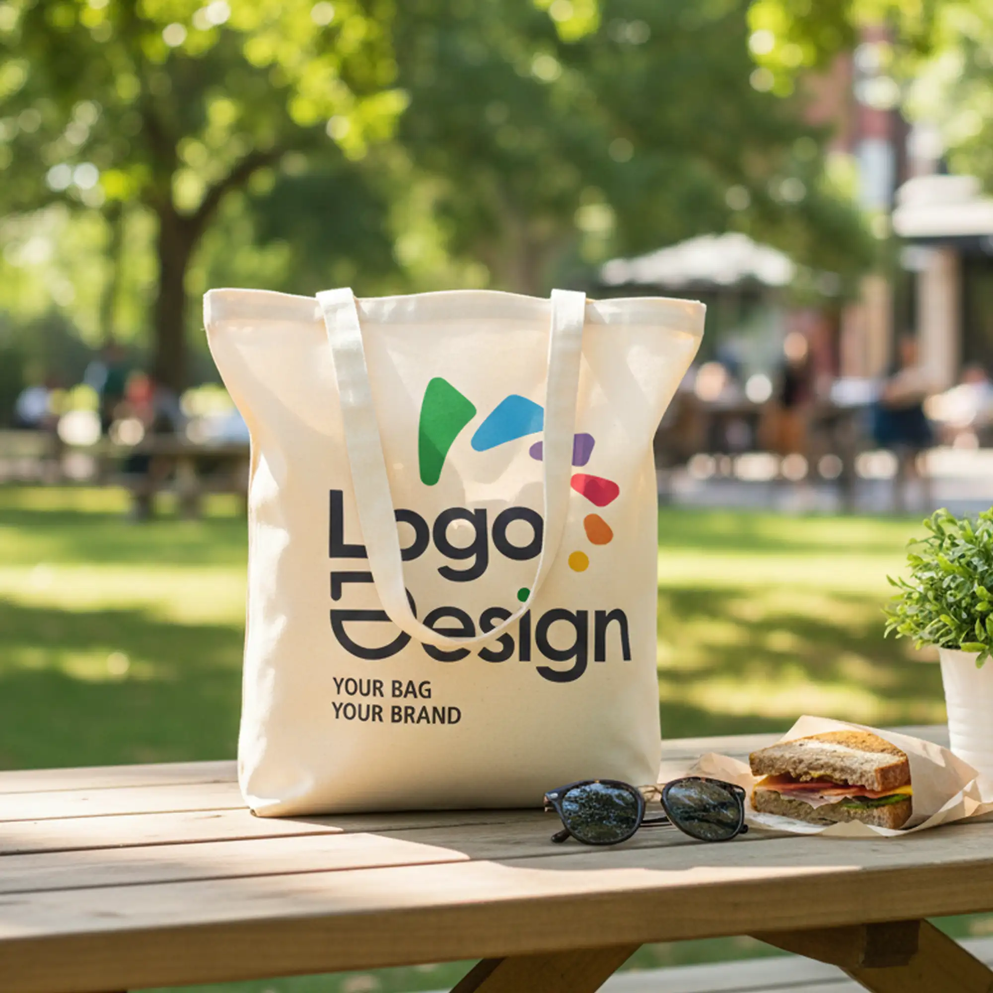 Sac en toile biologique | 250 g/m2 | Coton