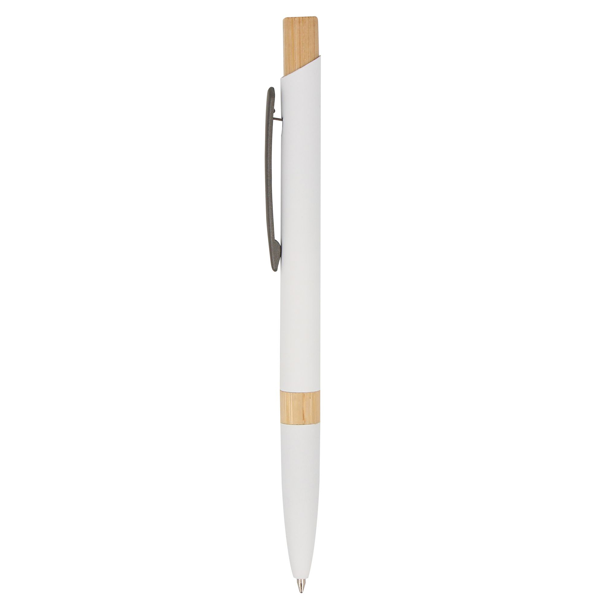 Stylo bille en aluminium recyclé – Design durable | Aluminium recyclé | Mécanisme à pression | Encre bleue