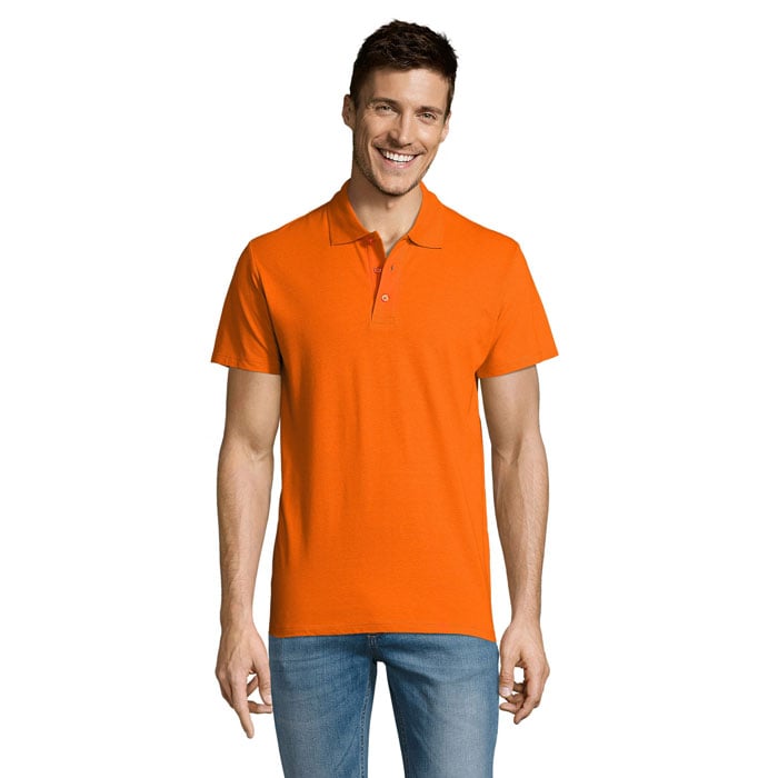 Polo Leon - Homme | 170 g/m² coton | Impression 2 couleurs