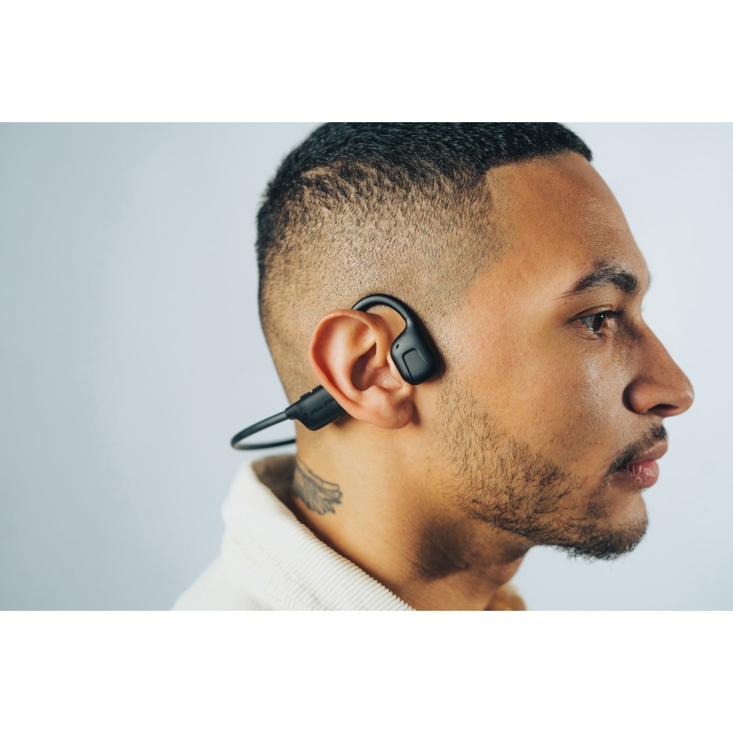 Casque sans fil open-ear – Bluetooth 5.3 | 10 h d'autonomie | IPX4 | Plastique recyclé