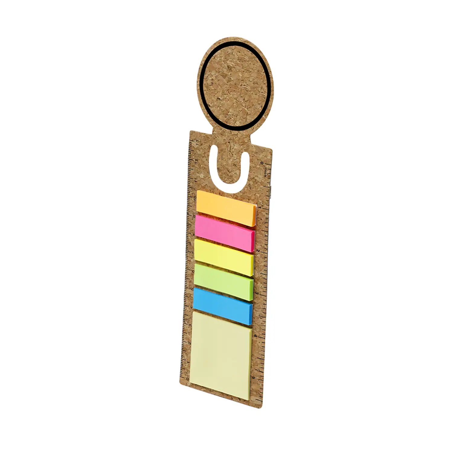 Marque-page règle en liège – 13 cm | 90 notes | Léger | Écologique