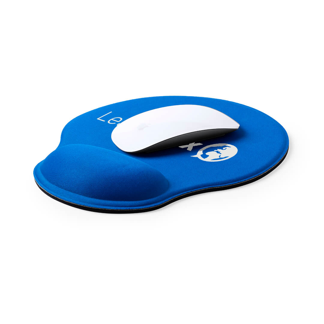 Tapis de souris anti-dérapant | Dessus souple | Ergonomique | Impression une couleur