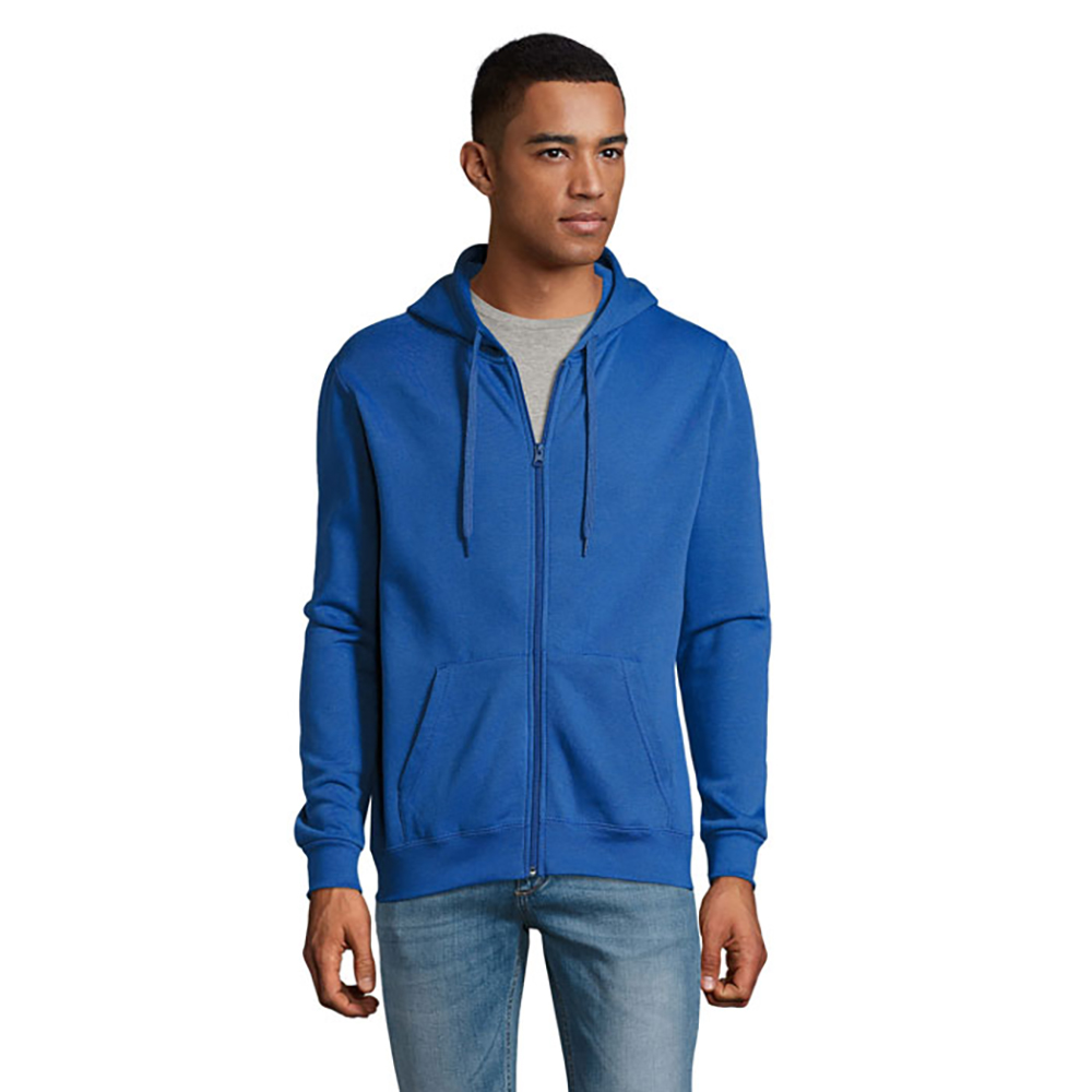 Felpa con cappuccio con cerniera - unisex | 260 g/m² | Cerniera | Stampa a 1-4 colori