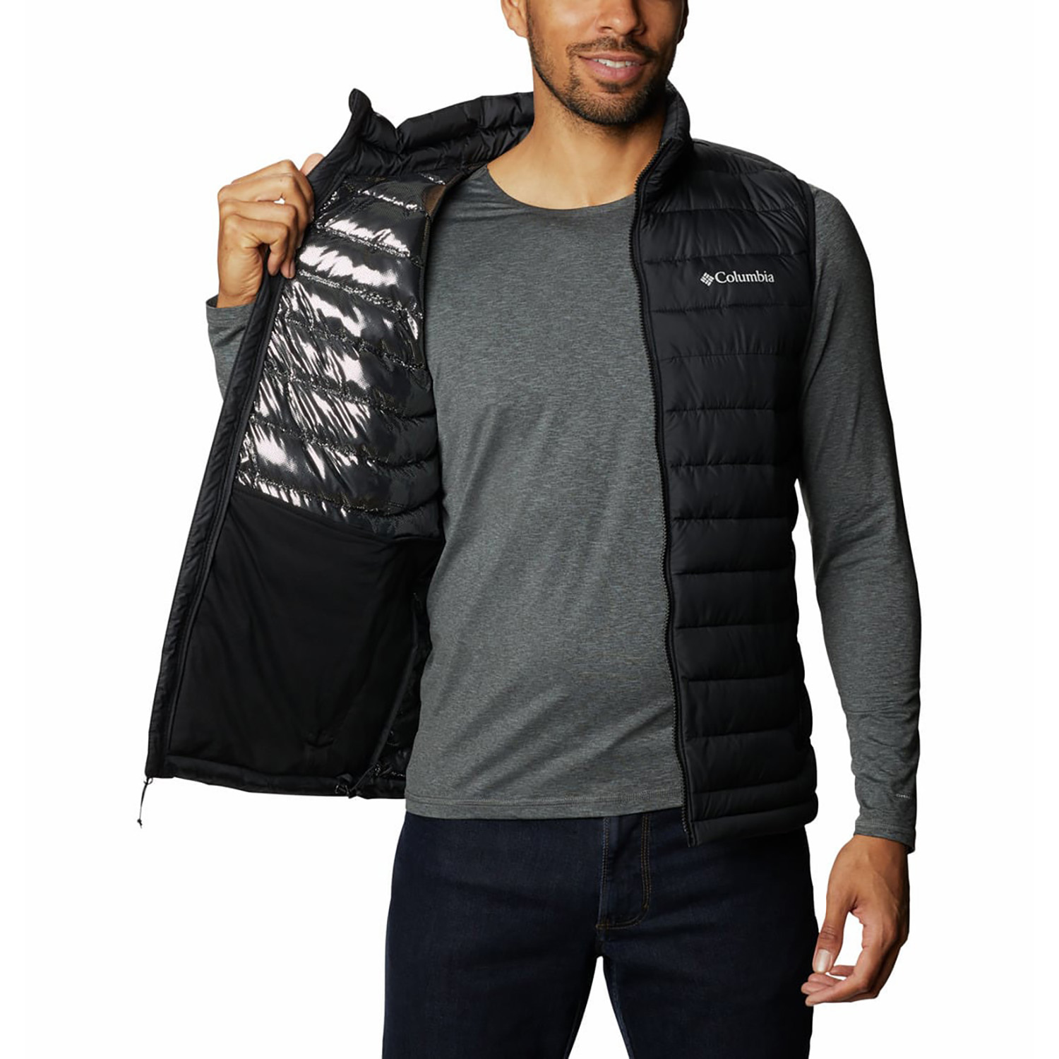 Columbia Powder Lite II Vest - Gerecycled polyester | Heren