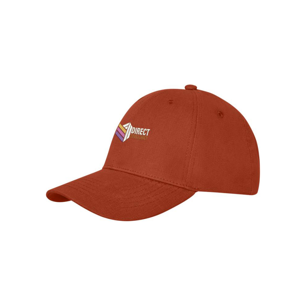 Casquette – 100% coton | 6 panneaux | Visière préformée | Boucle réglable