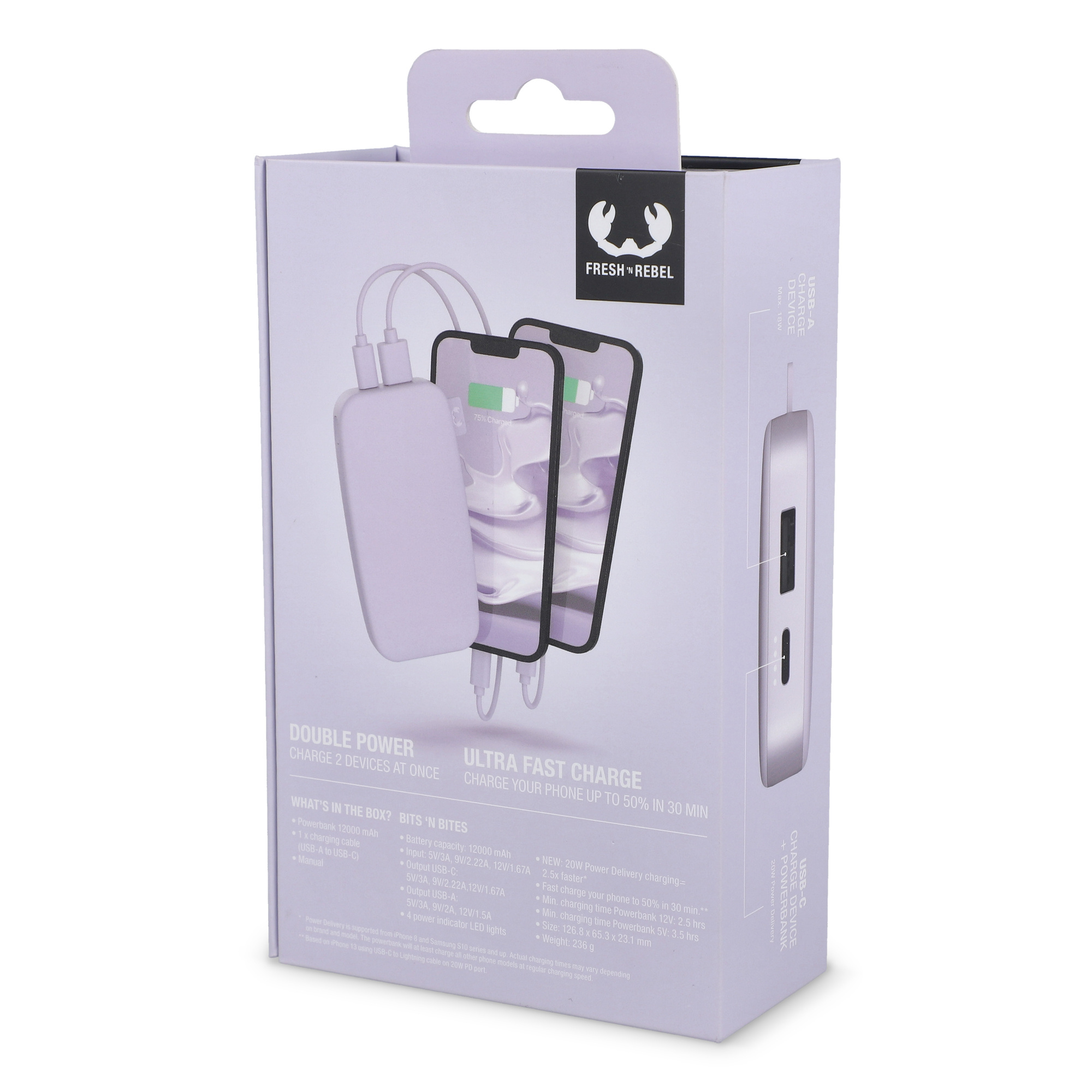 Powerbank | Fresh 'n Rebel | 12000 mAh