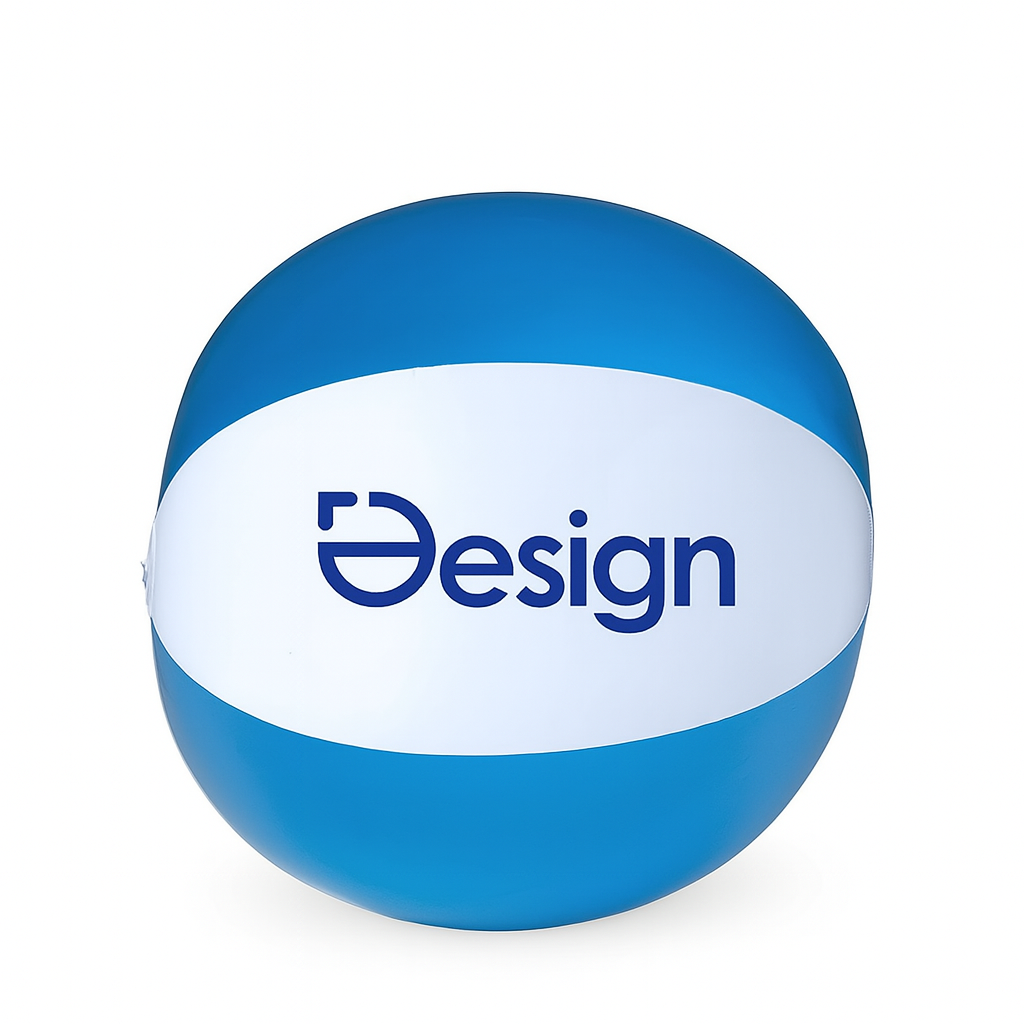 Ballon de plage - ⌀ 23 cm | Meilleur prix | Quadrichromie | 1 panneau imprimé