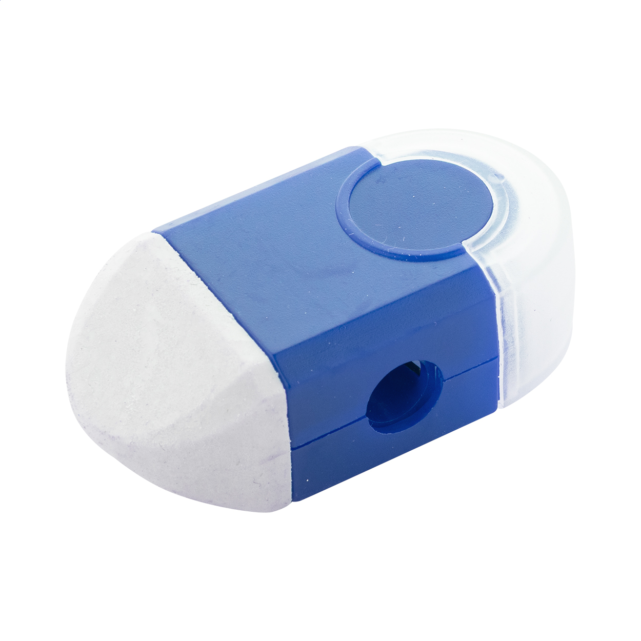 Taille-crayon avec gomme – Design 2-en-1 | Compact | Pratique