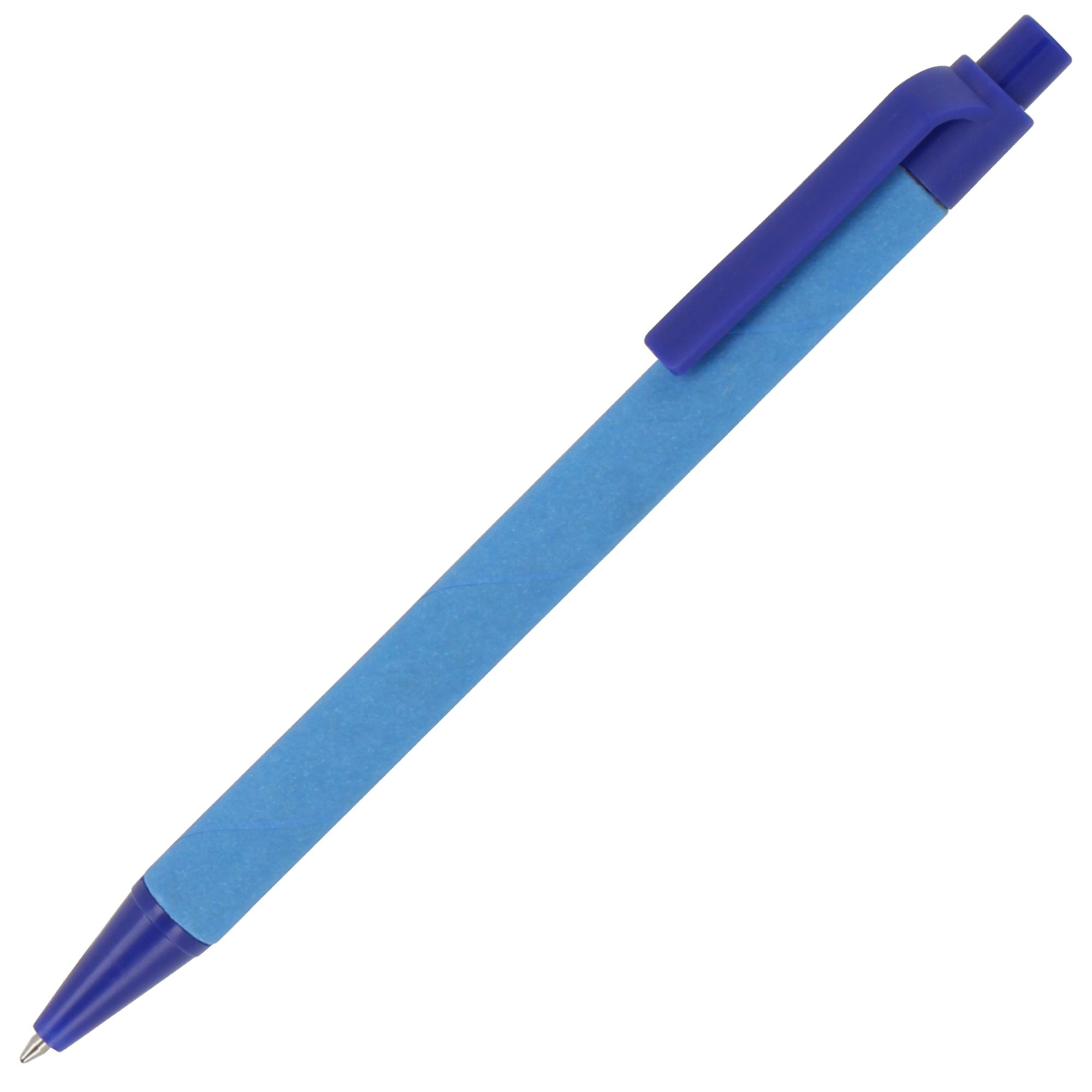 Stylo – Papier recyclé & RPP | Encre bleue | Mécanisme à bouton-poussoir