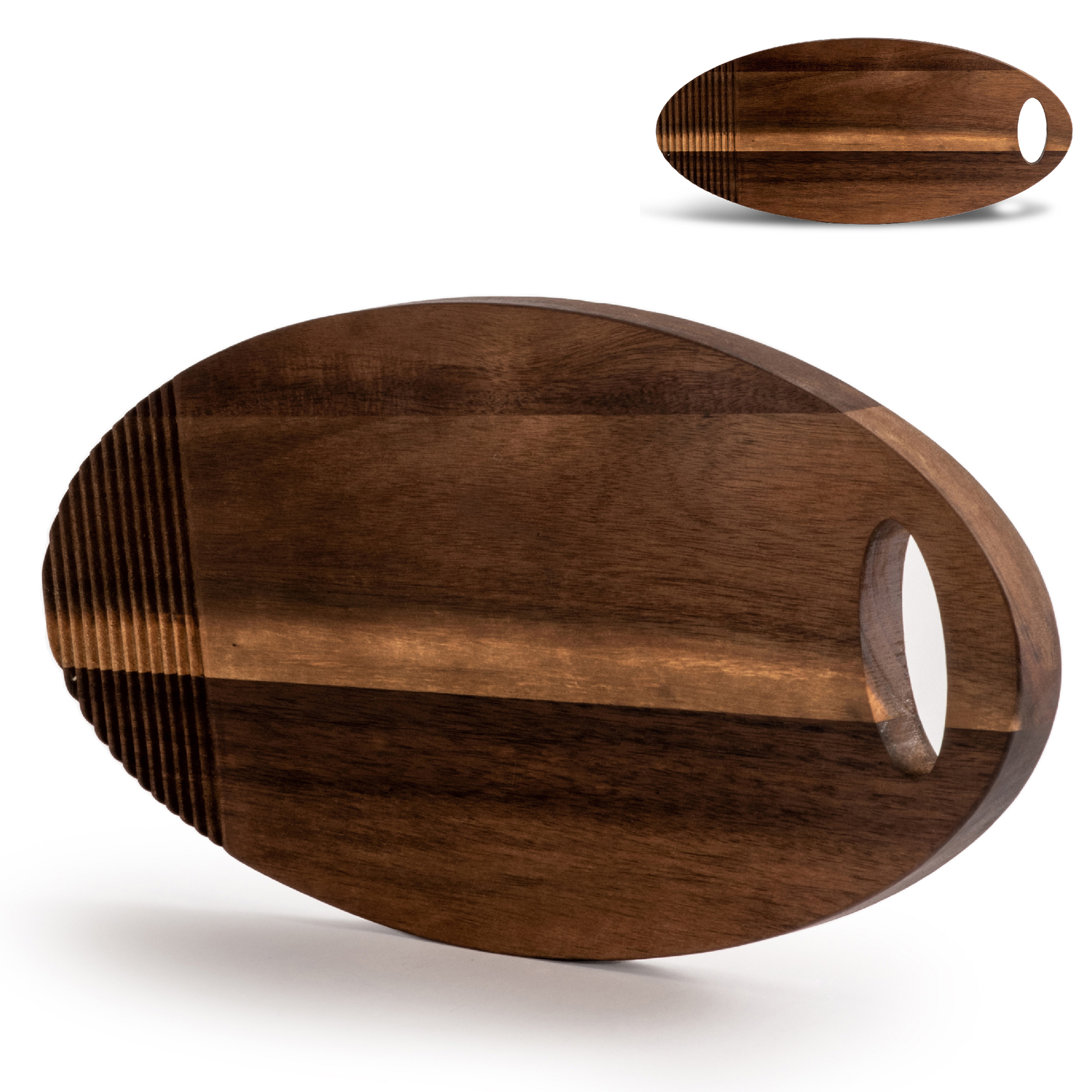 Planche à découper Sagaform Ante Medium Bois d’acacia | Fait main | Forme unique | Certifié FSC