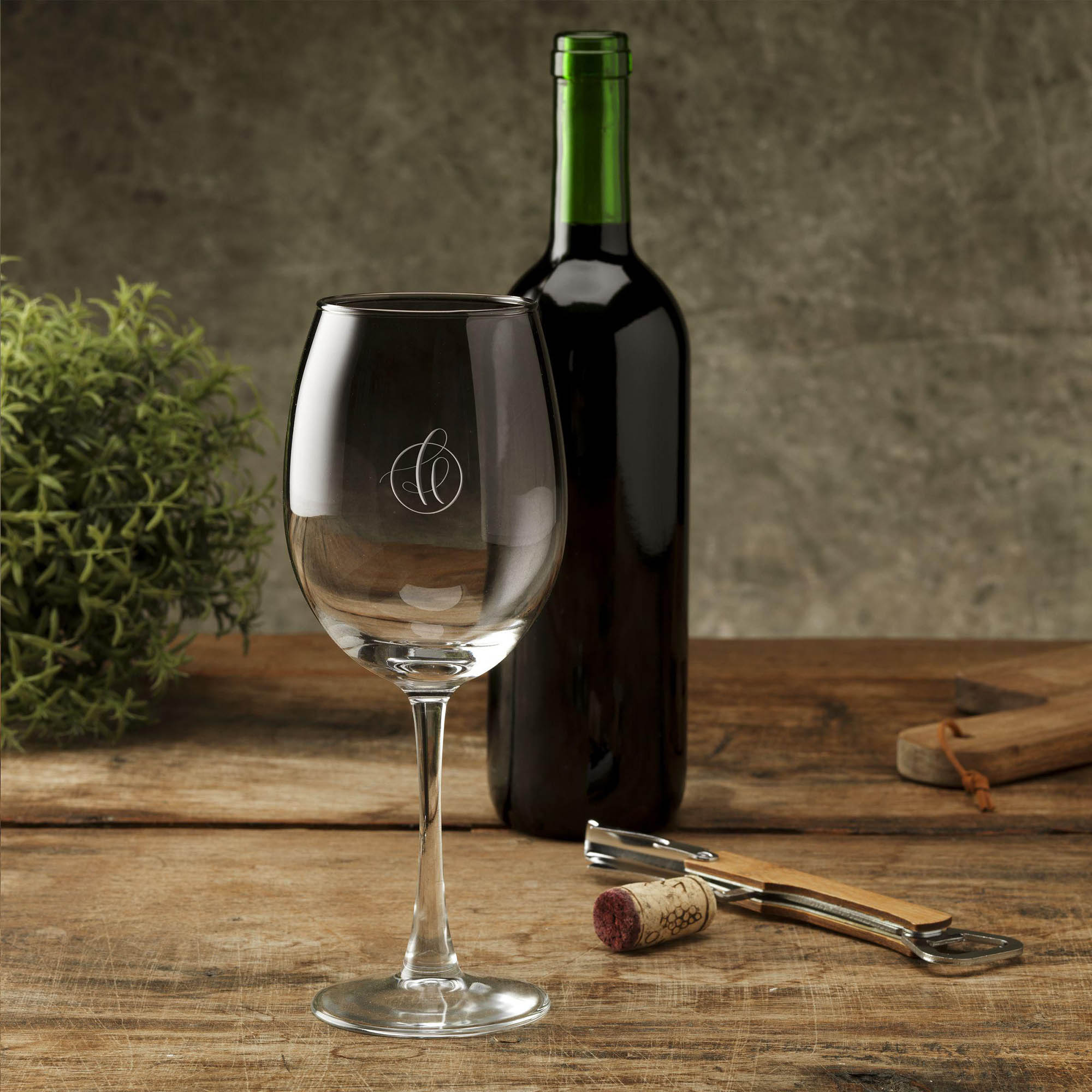 Calice da vino – 465 ml | Vetro fumé | Design senza tempo | Lavabile in lavastoviglie