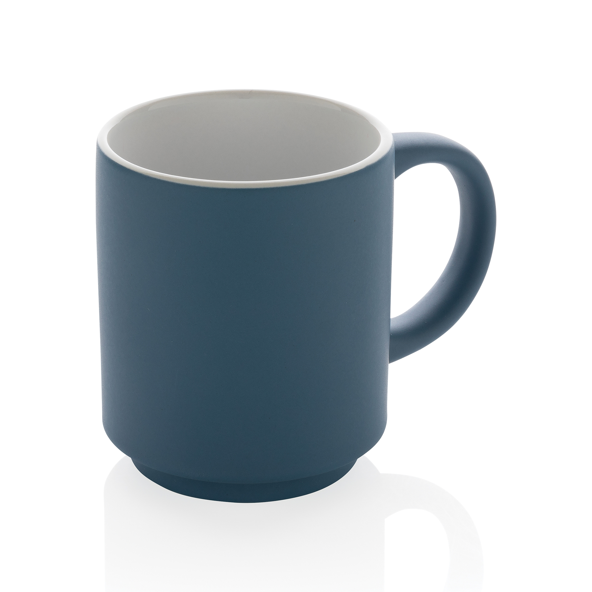 Tasse empilable en céramique - 180 ml | Boîte cadeau en kraft | Jusqu'à 2 couleurs d'impression