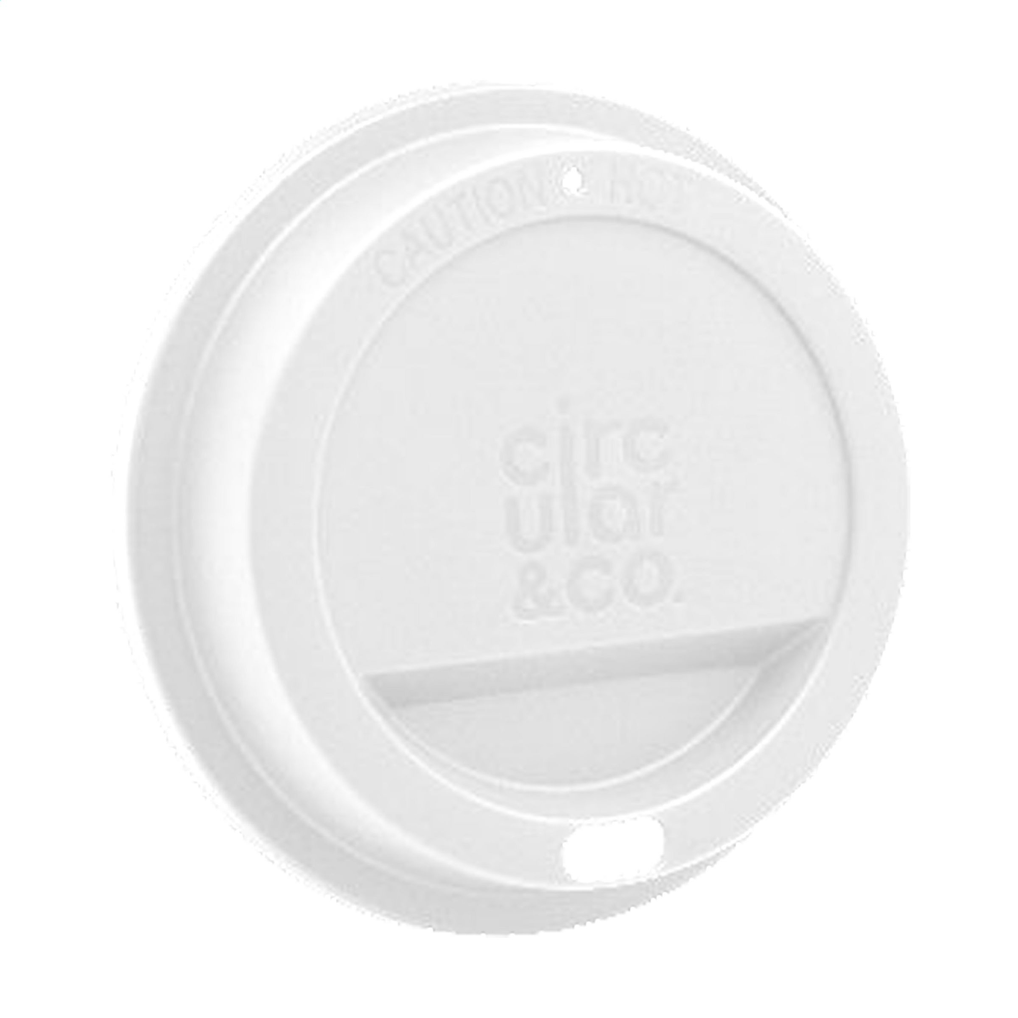 Circular&Co® Becher PureCap - 340 ml | mit Deckel | PP | Lasergravur