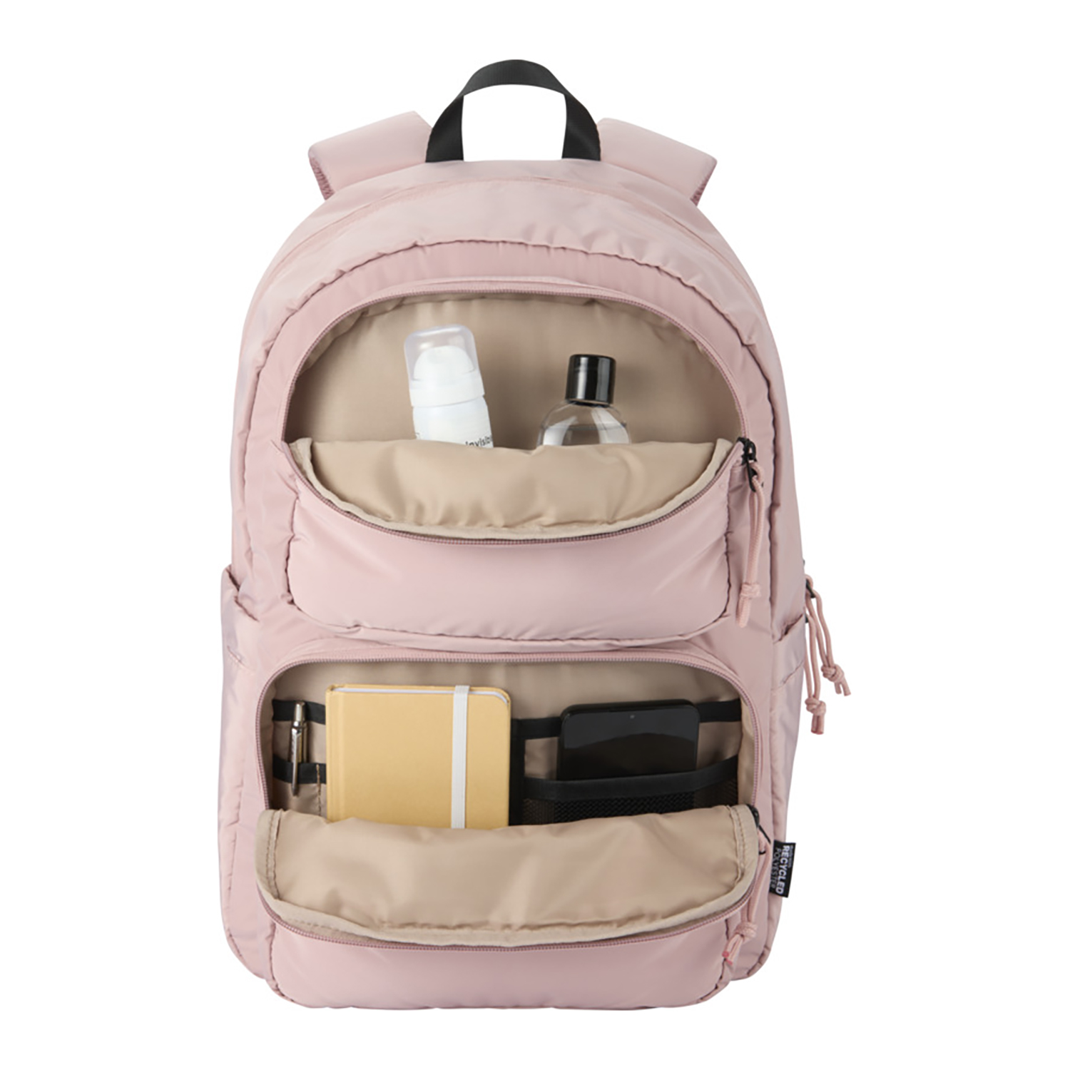Wasserabweisender laptoprucksack – 18 l | Gepolstert | Mit trolleyband | Leicht