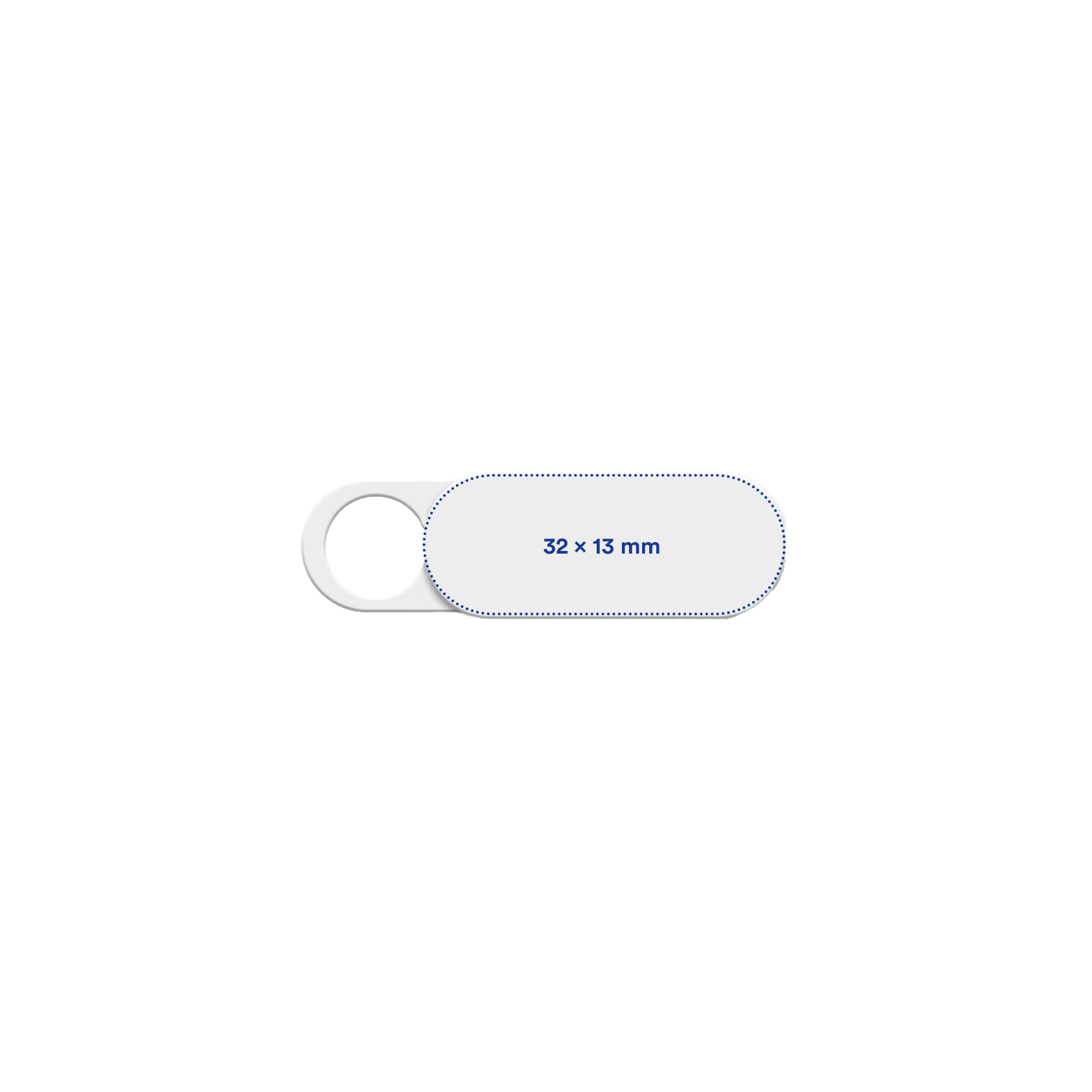 Blocco webcam - Plastica | Con mappa | Autoadesivo