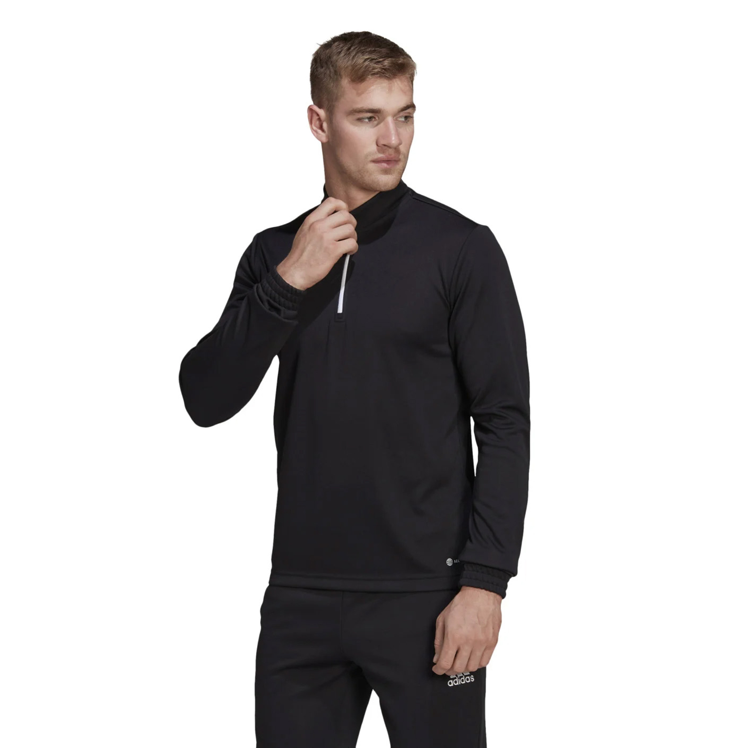 Adidas Ritssluiting Entrada 22 - Heren | Trainingsritsjas | Gerecycled