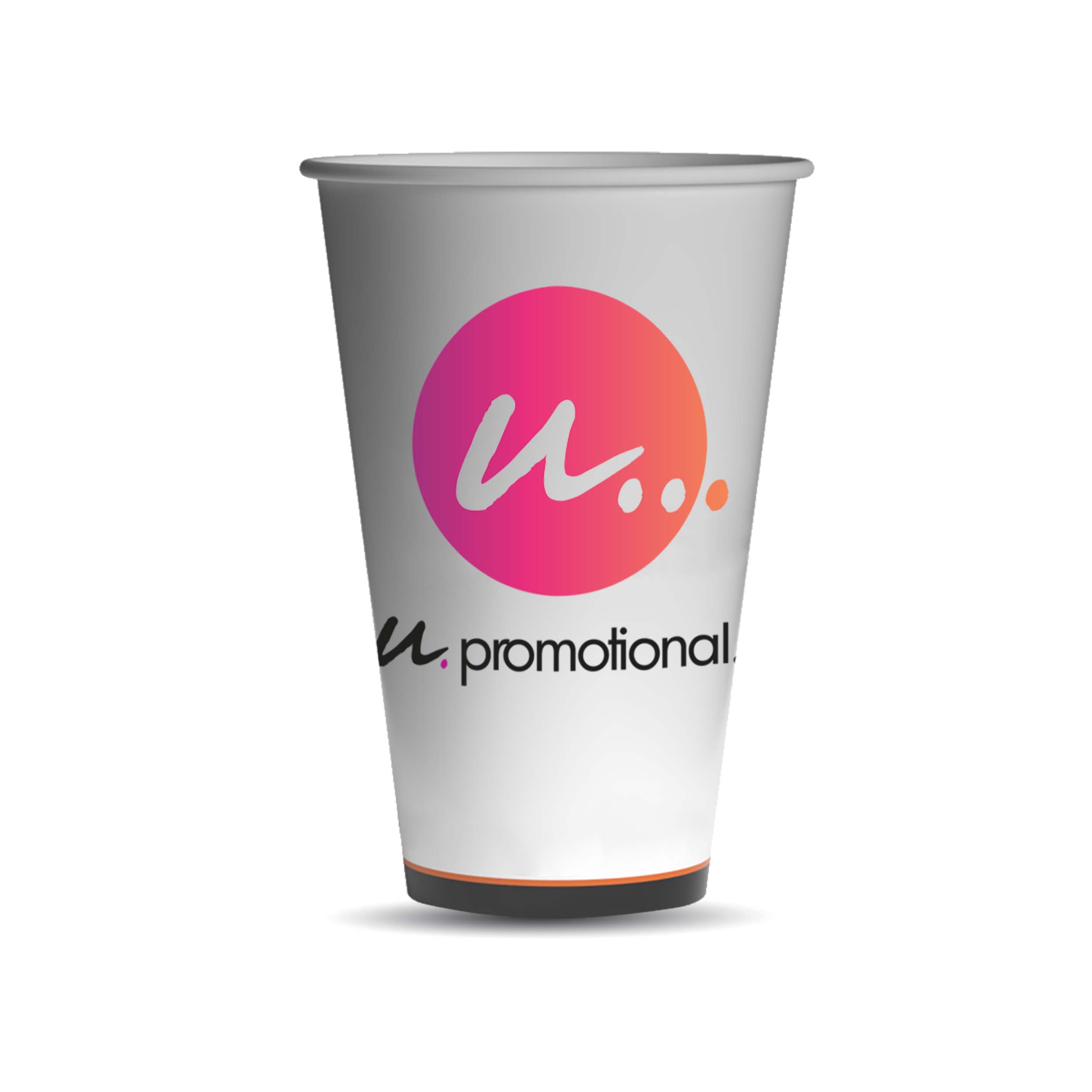Pappbecher Maxi - 180 ml | Einwandig | Vollfarbdruck