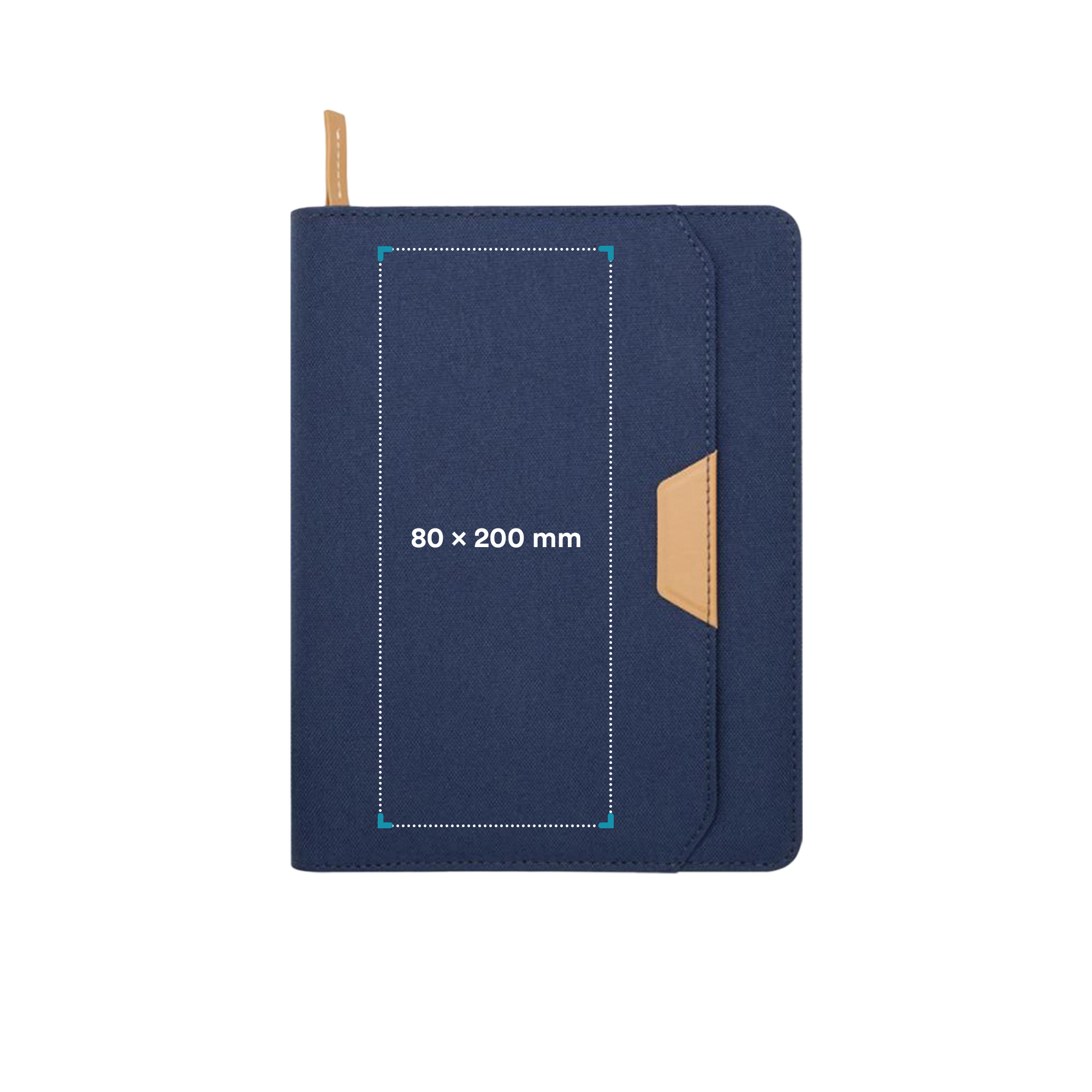 Portfolio Daan | A5 | Matériau Recyclé | Couleur Intégrale