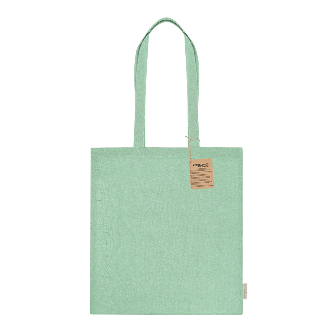 Shopper - Cotone riciclato | 140 g/m² | Certificato GRS