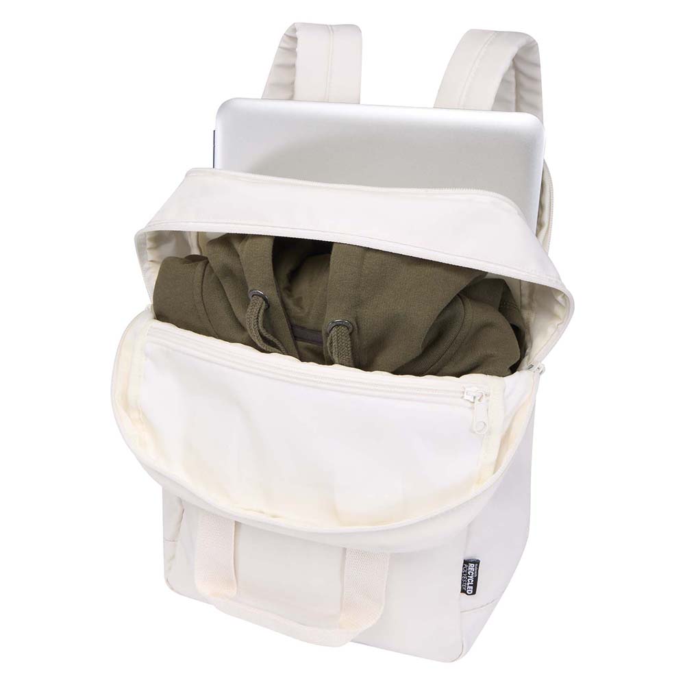 Sac à dos de voyage recyclé – Compartiment 14” | Sangle valise | 9L | Deux poignées