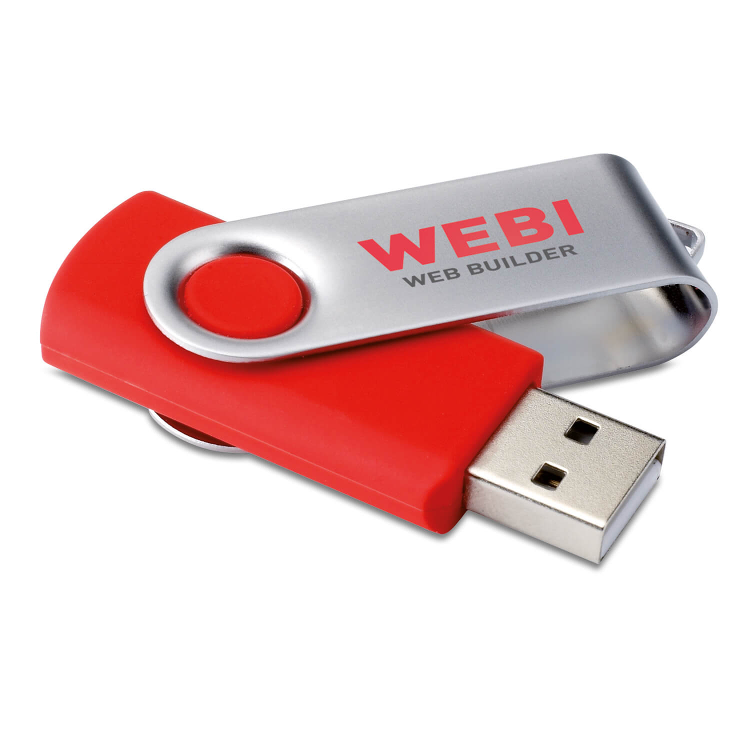 USB-stick Techmate | 4-32 GB | Tot twee kleuren bedrukking