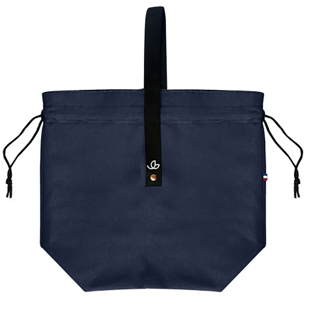 Pochette déjeuner Goodjour - 220 gr/m2 | Fabriquée en France | Coton recyclé | Fermeture cordon