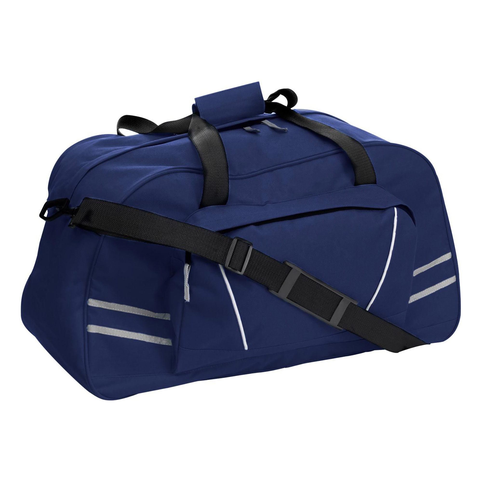Sporttas Vera - Polyester | 2 ritsvakken | Reflectiestrepen | 45 L